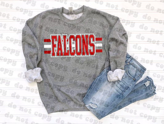 Falcon design for DTf or sublimation printing